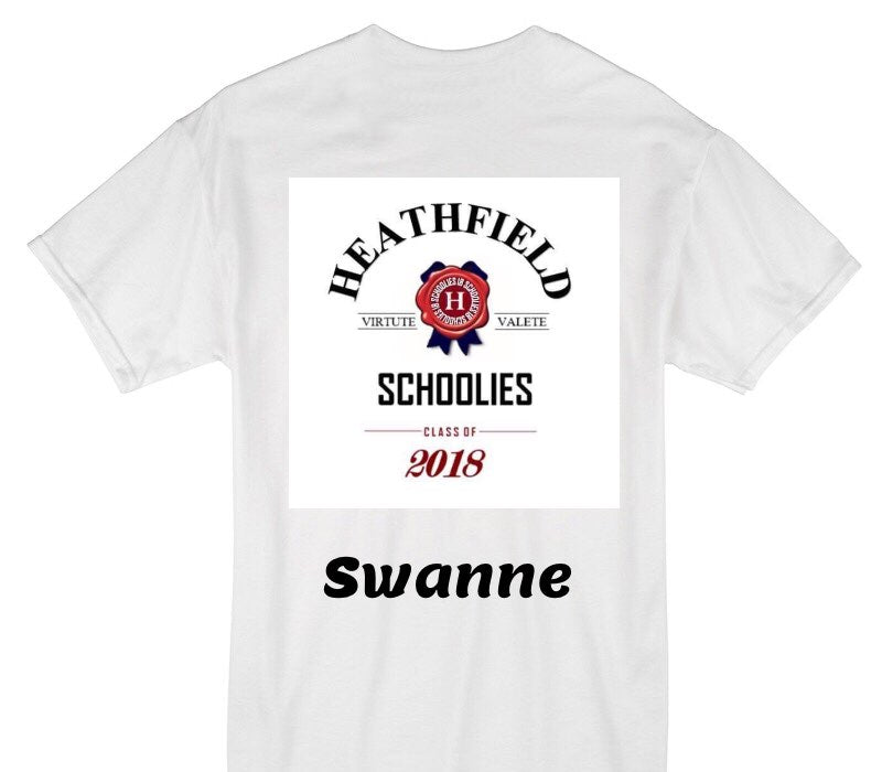 Custom Gildan 100% Cotton White T-Shirt