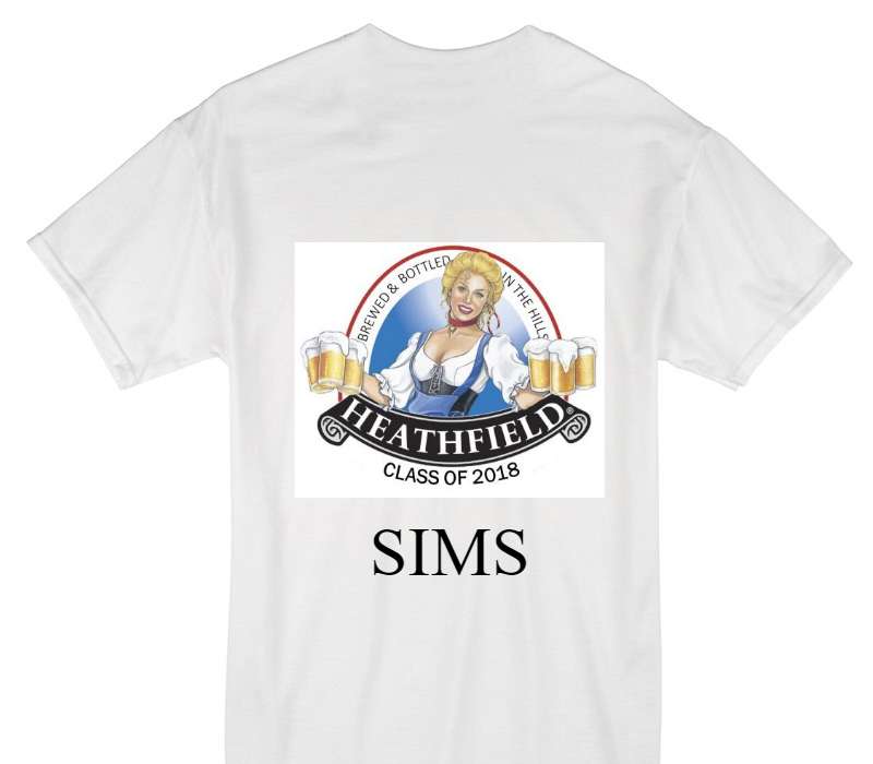 Custom Gildan 100% Cotton White T-Shirt