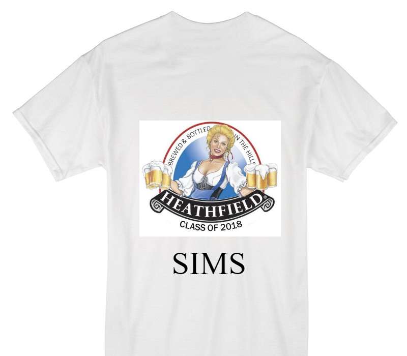 Custom Gildan 100% Cotton White T-Shirt