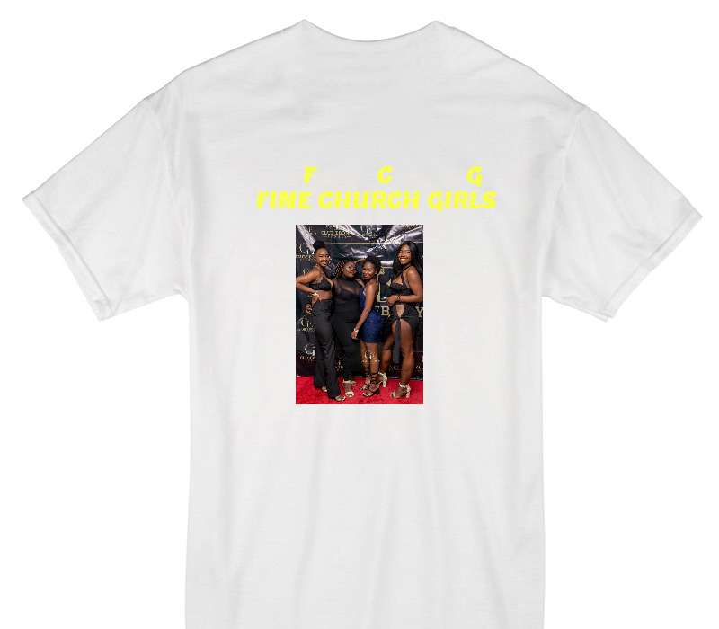 Custom Gildan 100% Cotton White T-Shirt