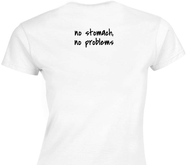 Custom Womens Soft Style 100% Cotton White T-Shirt