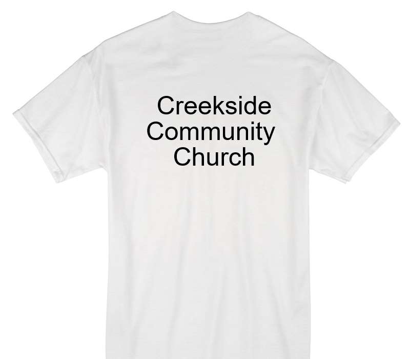Custom Gildan 100% Cotton White T-Shirt