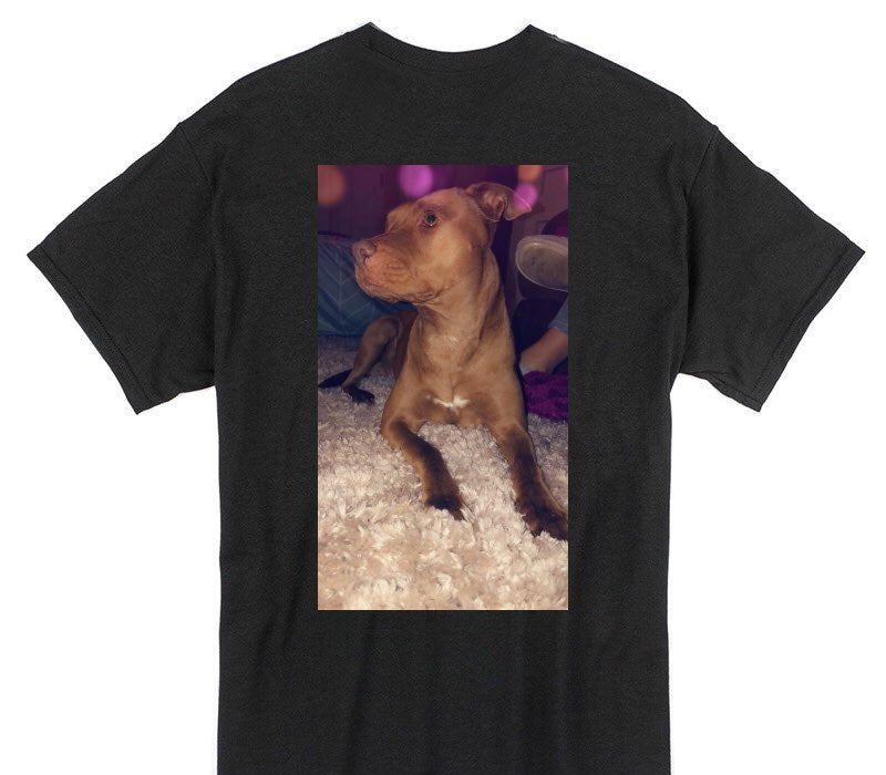 Custom Gildan 100% Cotton Black T-Shirt