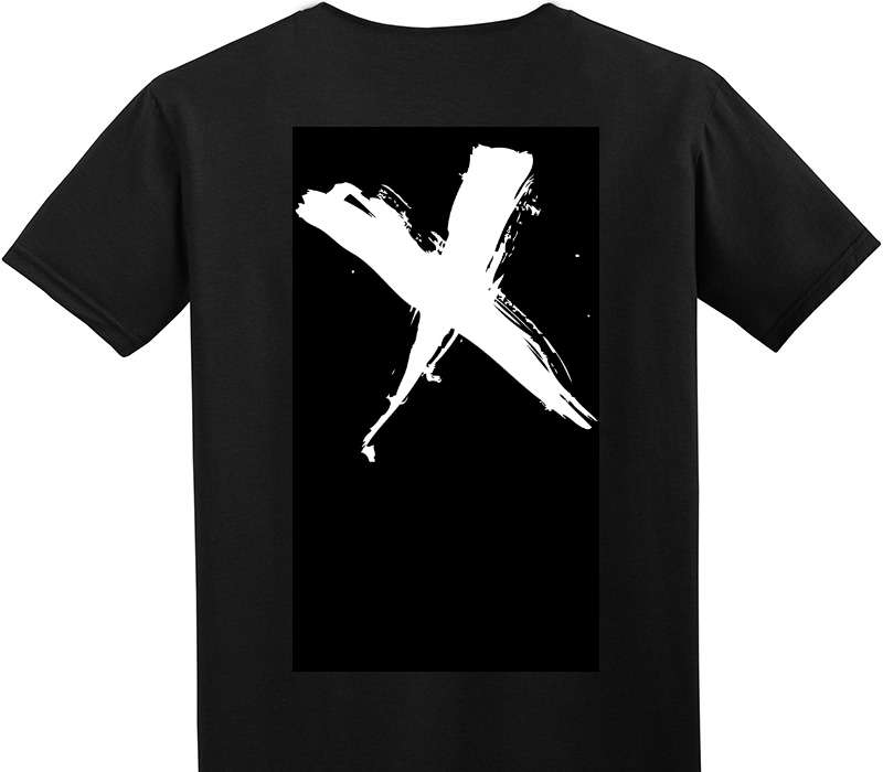 Custom Adult Soft Style 100% Cotton Black T-Shirt