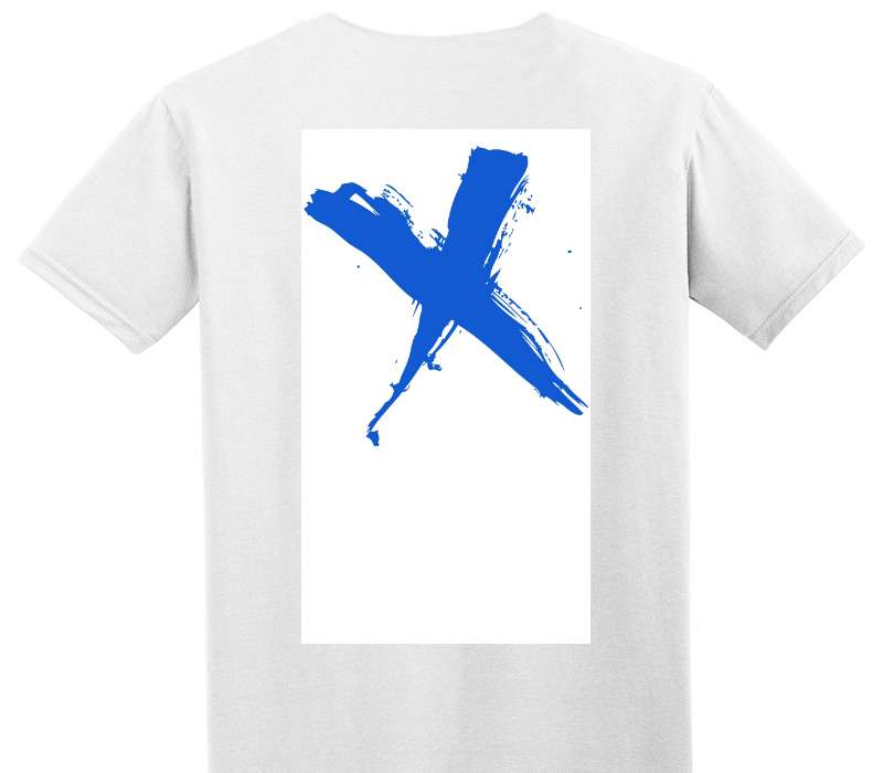 Custom Adult Soft Style 100% Cotton White T-Shirt