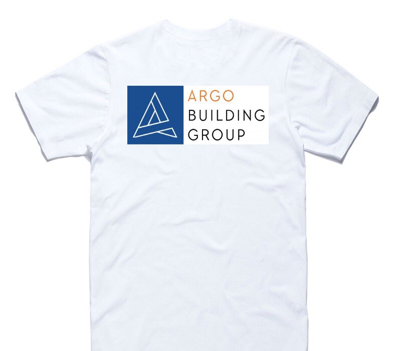Custom AS Colour 100% Cotton White T-Shirt