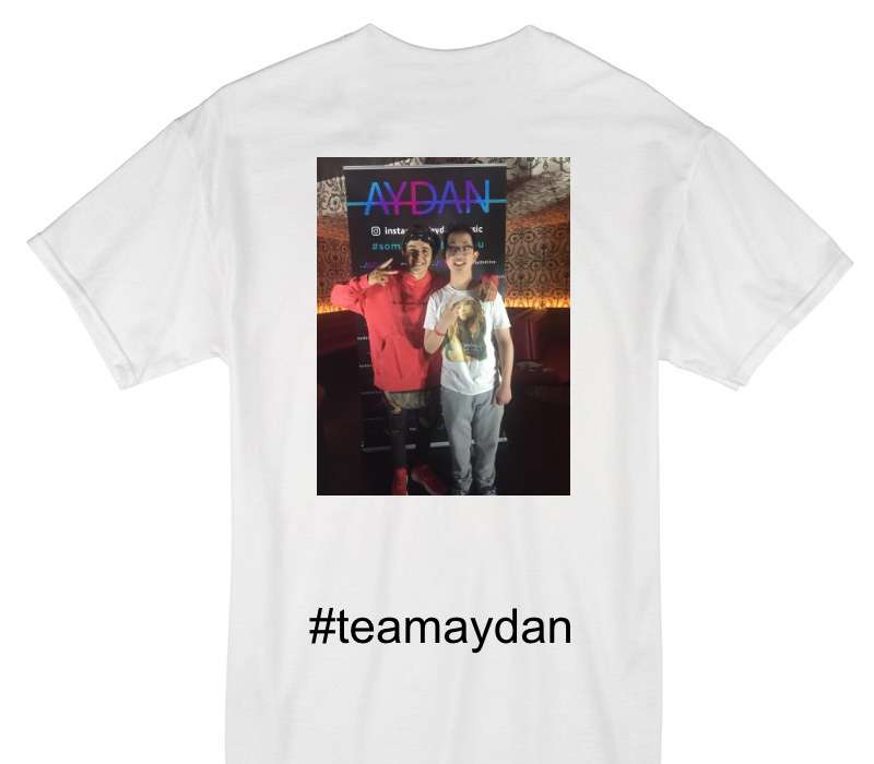 Custom Gildan 100% Cotton White T-Shirt