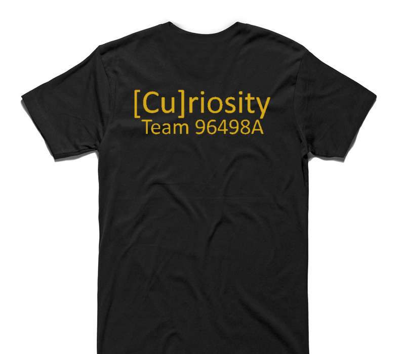 Custom AS Colour 100% Cotton Black T-Shirt