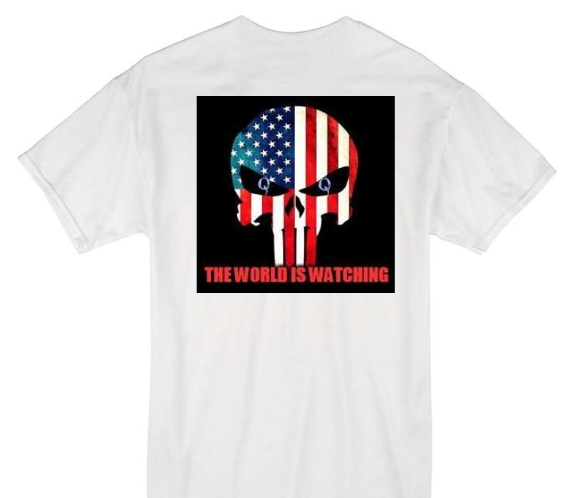 Custom Gildan 100% Cotton White T-Shirt