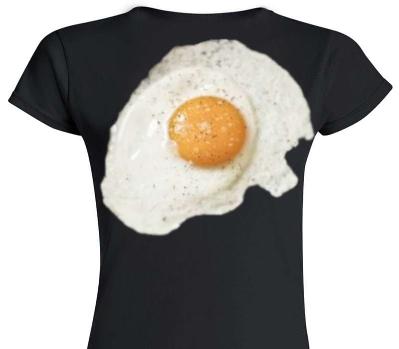 Custom Womens Soft Style 100% Cotton Black T-Shirt