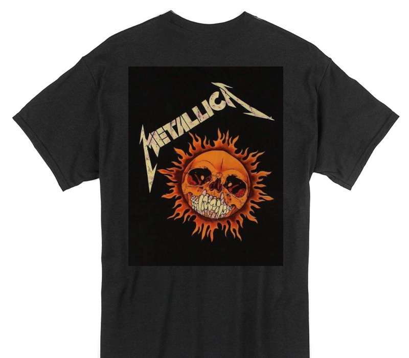 Custom Gildan 100% Cotton Black T-Shirt