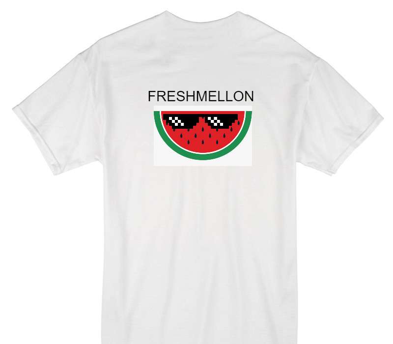 Custom Gildan 100% Cotton White T-Shirt