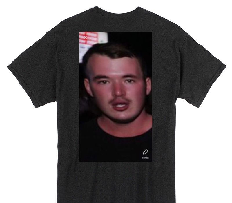 Custom Gildan 100% Cotton Black T-Shirt