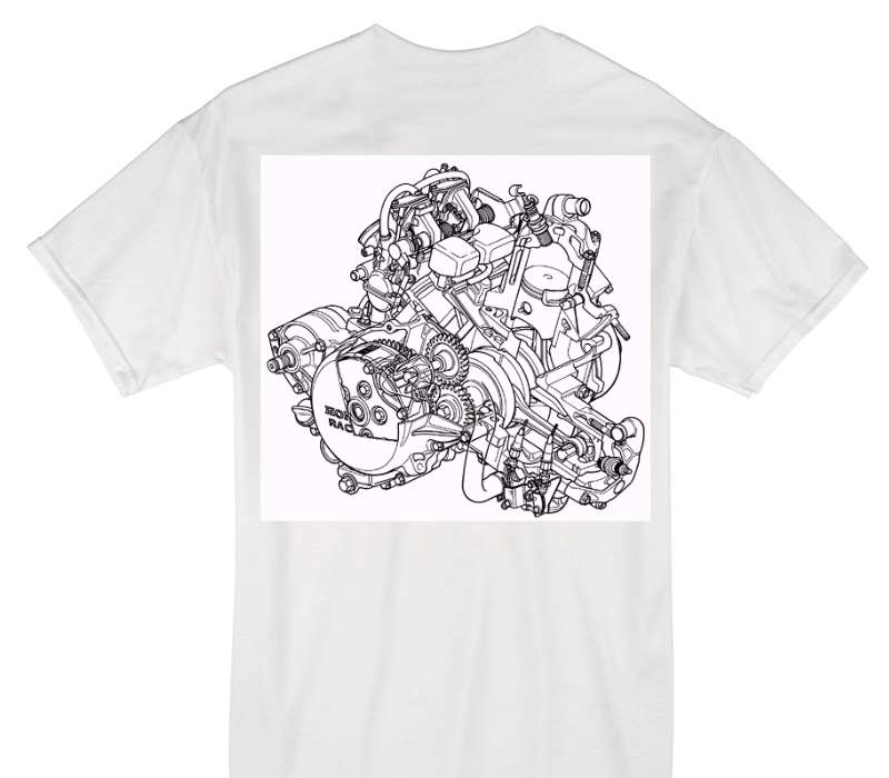 Custom Gildan 100% Cotton White T-Shirt