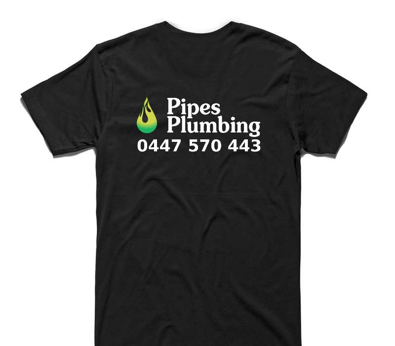 Custom AS Colour 100% Cotton Black T-Shirt
