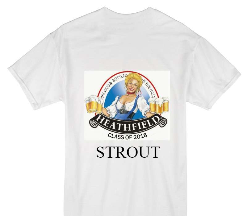 Custom Gildan 100% Cotton White T-Shirt