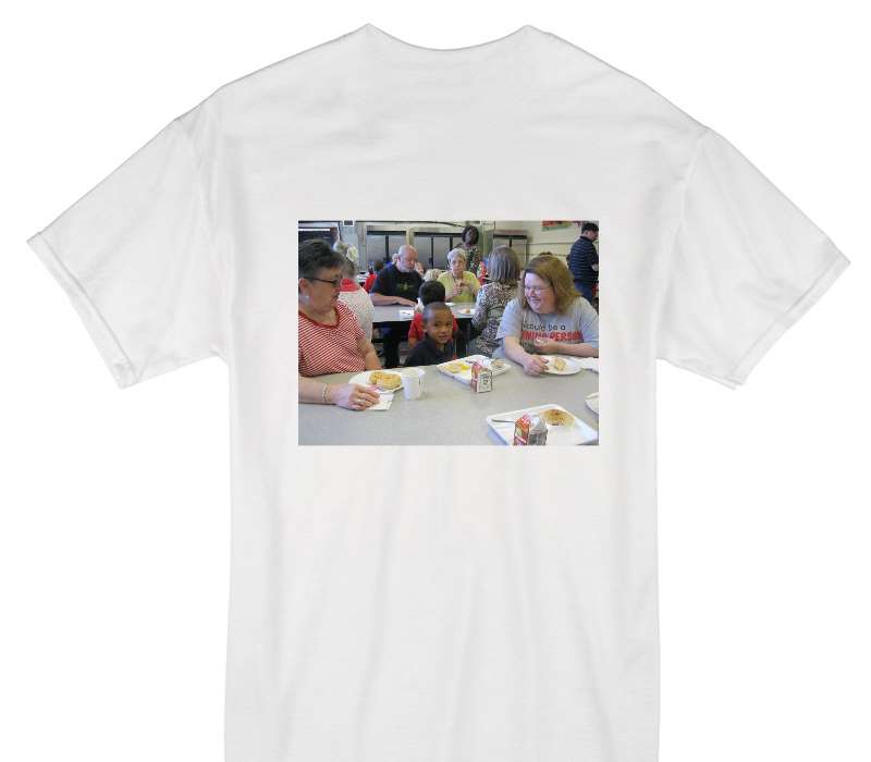 Custom Gildan 100% Cotton White T-Shirt
