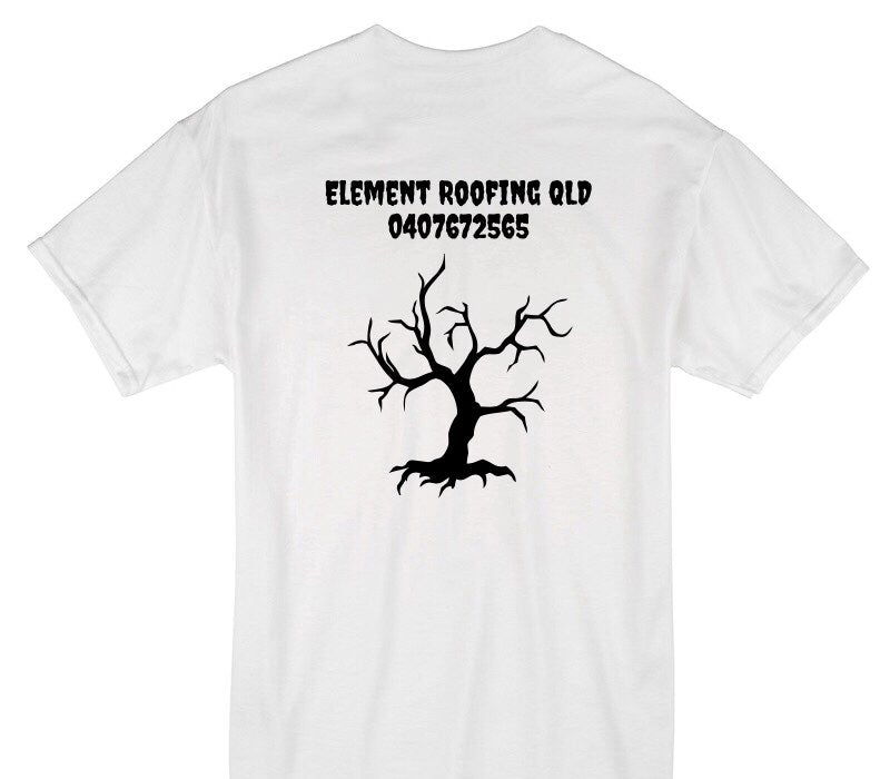 Custom Gildan 100% Cotton White T-Shirt