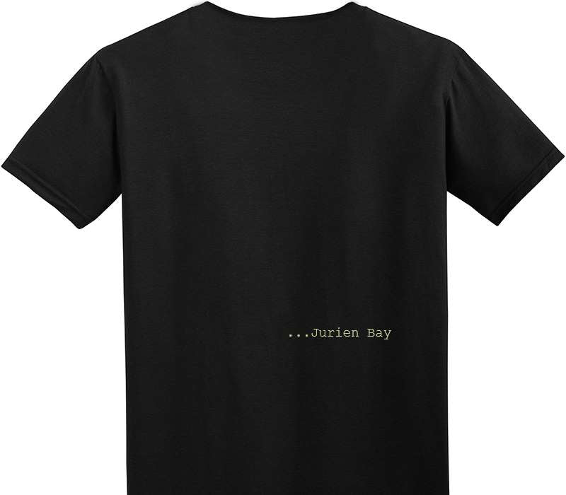 Custom Adult Soft Style 100% Cotton Black T-Shirt