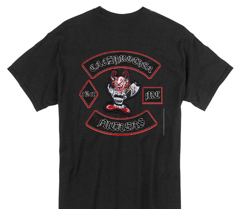 Custom Gildan 100% Cotton Black T-Shirt