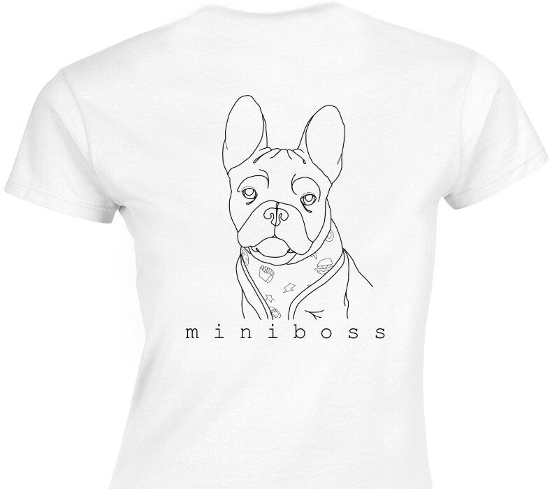Custom Womens Soft Style 100% Cotton White T-Shirt