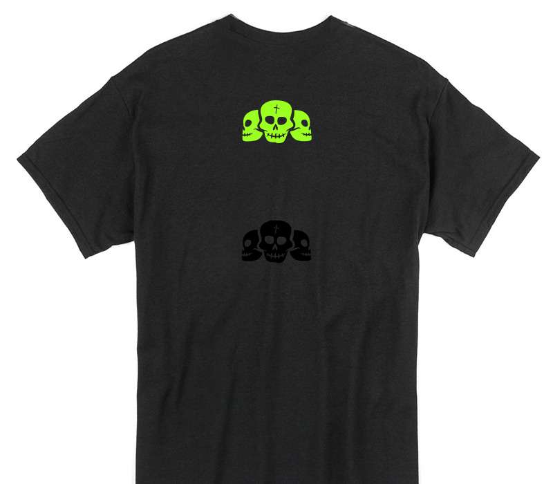 Custom Gildan 100% Cotton Black T-Shirt