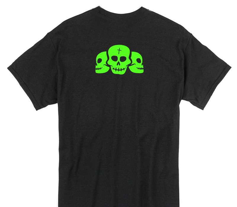 Custom Gildan 100% Cotton Black T-Shirt