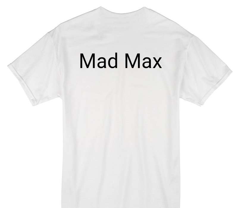 Custom Gildan 100% Cotton White T-Shirt