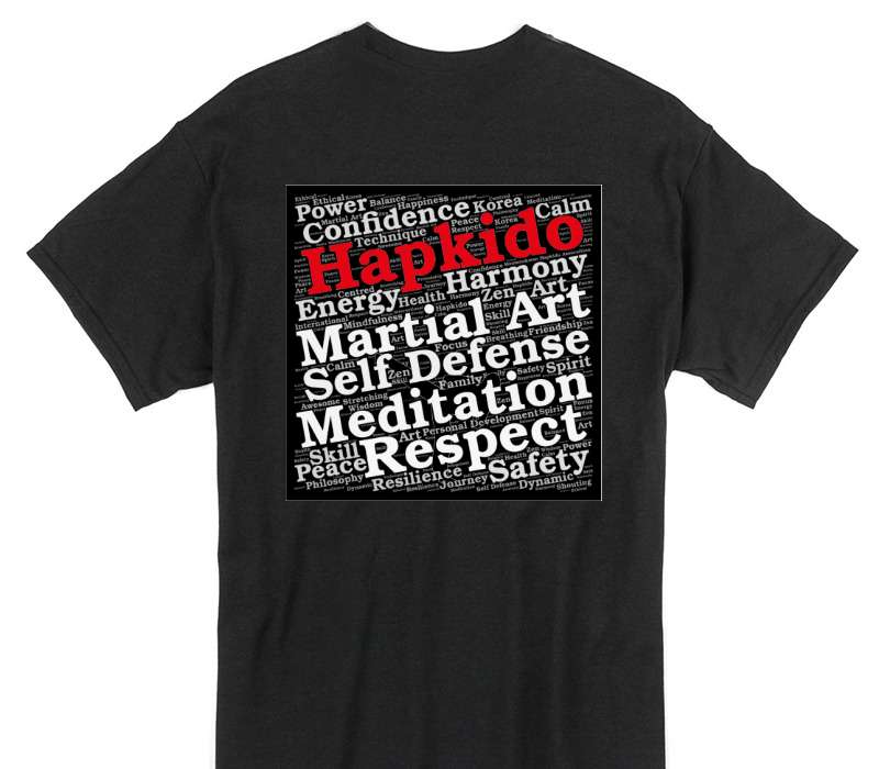 Custom Gildan 100% Cotton Black T-Shirt
