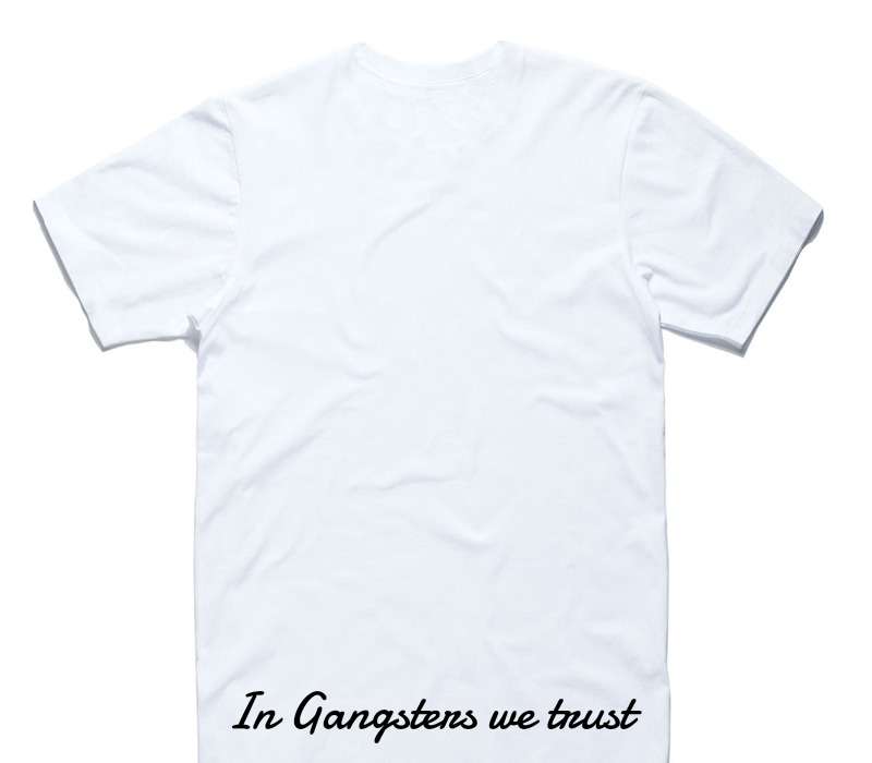 Custom AS Colour 100% Cotton White T-Shirt