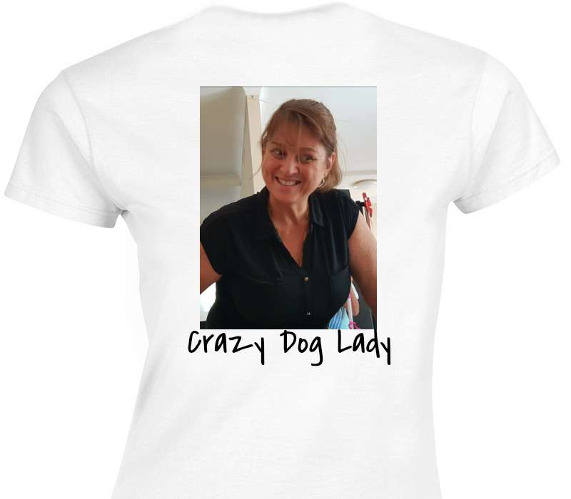 Custom Womens Soft Style 100% Cotton White T-Shirt