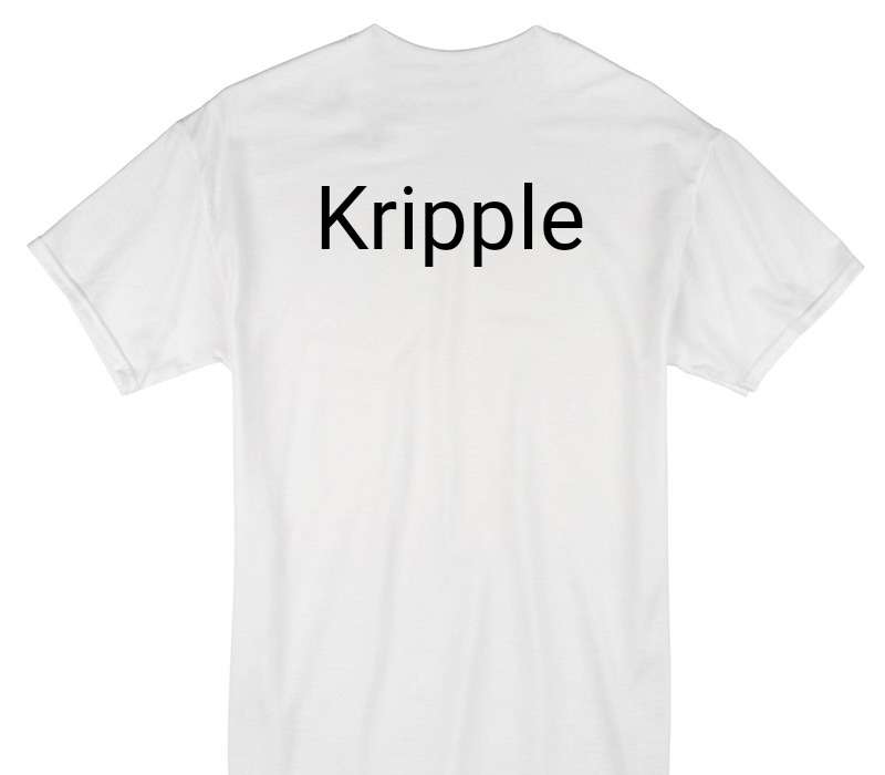 Custom Gildan 100% Cotton White T-Shirt