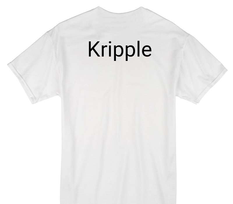 Custom Gildan 100% Cotton White T-Shirt