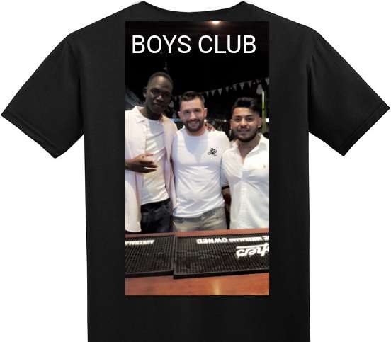 Custom Adult Soft Style 100% Cotton Black T-Shirt