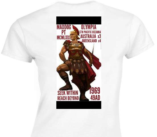 Custom Womens Soft Style 100% Cotton White T-Shirt