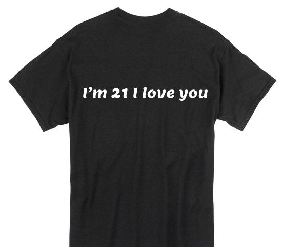Custom Gildan 100% Cotton Black T-Shirt