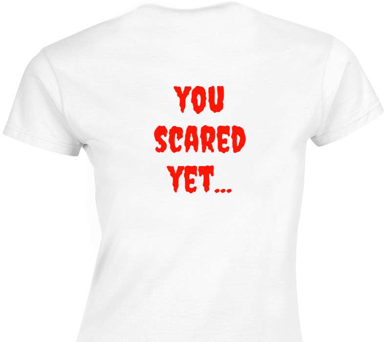 Custom Womens Soft Style 100% Cotton White T-Shirt