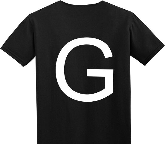 Custom Adult Soft Style 100% Cotton Black T-Shirt