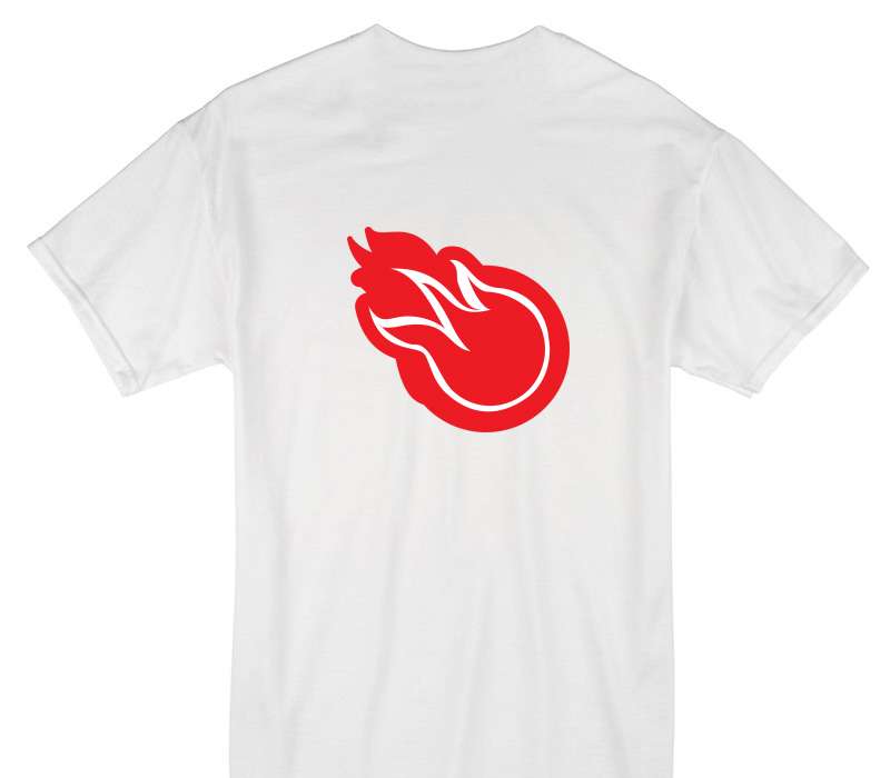 Custom Gildan 100% Cotton White T-Shirt