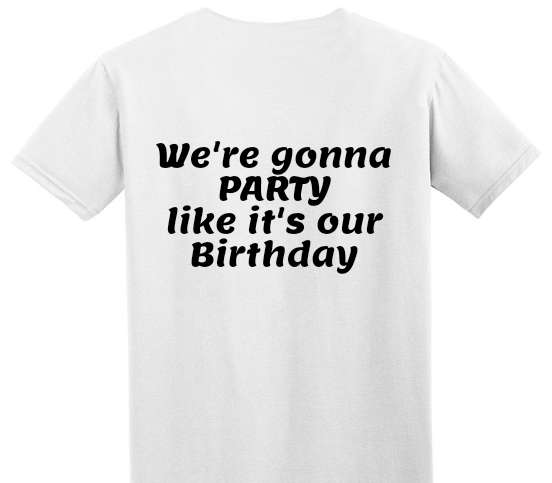 Custom Adult Soft Style 100% Cotton White T-Shirt