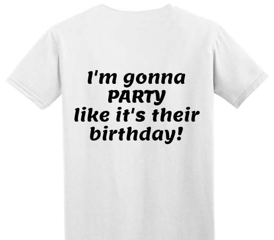 Custom Adult Soft Style 100% Cotton White T-Shirt