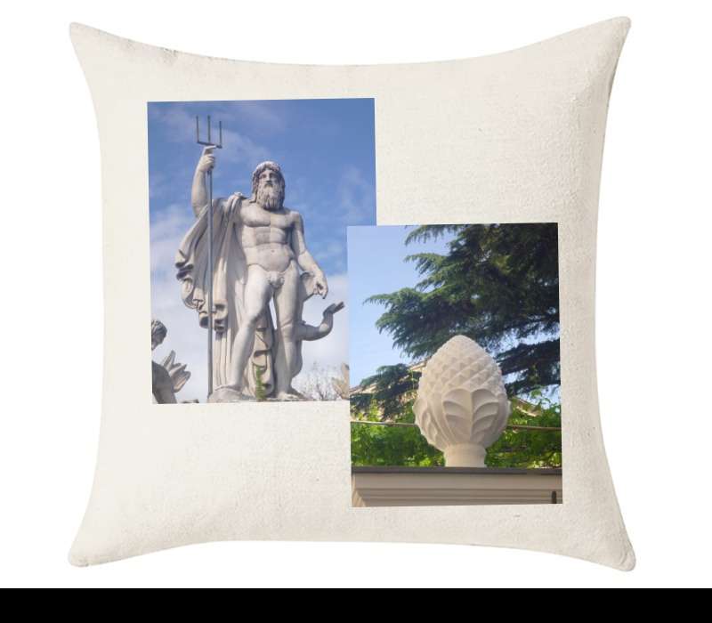 Custom Cushion Cover 50cm x 50 cm Off White