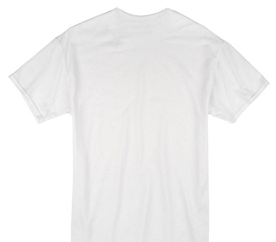 Custom Gildan 100% Cotton White T-Shirt