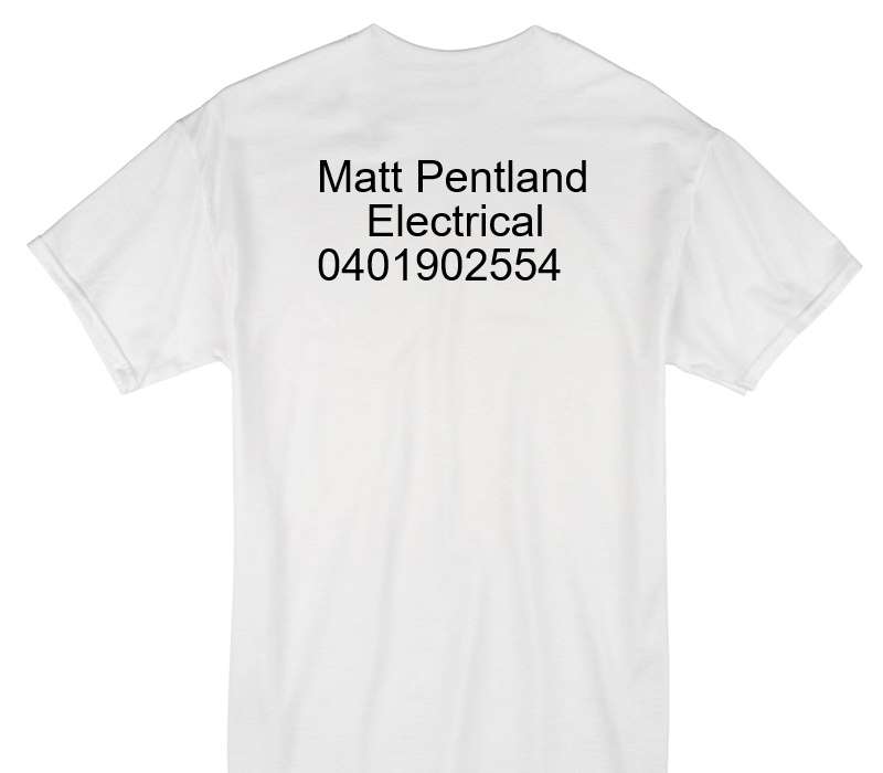 Custom Gildan 100% Cotton White T-Shirt