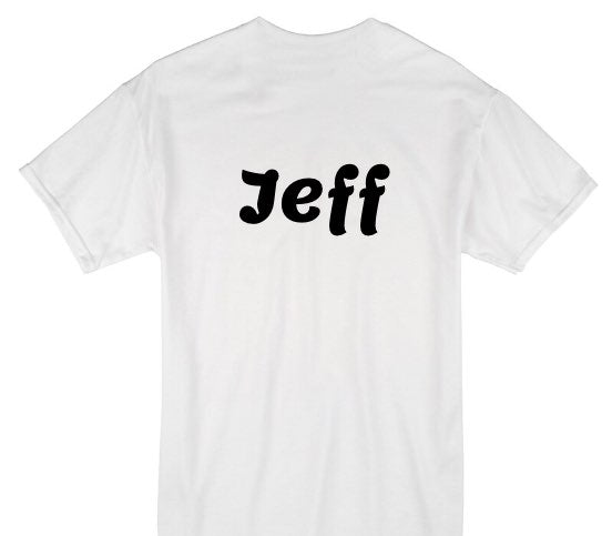 Custom Gildan 100% Cotton White T-Shirt