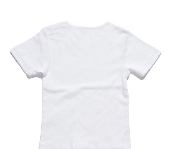 Custom AS Colour White Baby T-Shirt