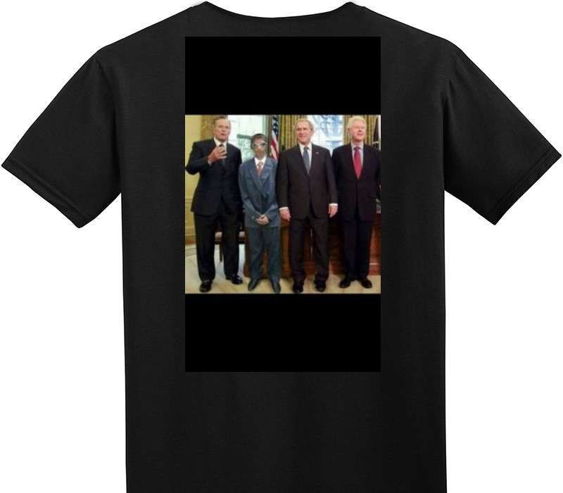 Custom Adult Soft Style 100% Cotton Black T-Shirt