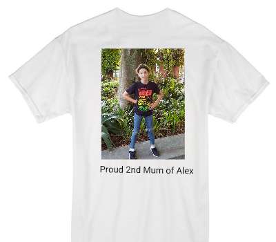 Custom Gildan 100% Cotton White T-Shirt