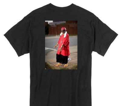 Custom Gildan 100% Cotton Black T-Shirt