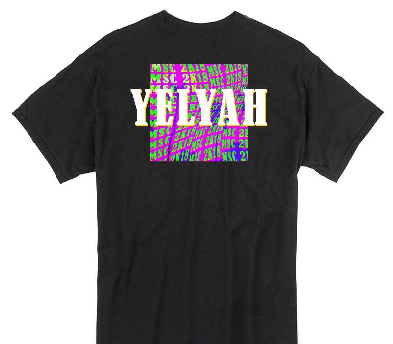 Custom Gildan 100% Cotton Black T-Shirt